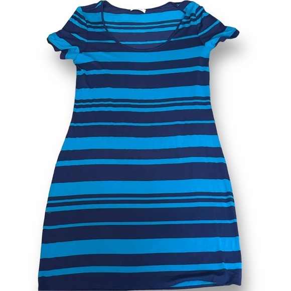 Calvin Klein Striped Midi Dress - Picture 1 of 6